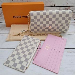 White Checkered Purse SP1186